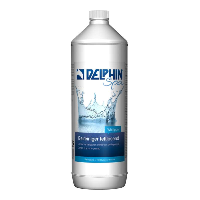 Delphin Spa Gelreiniger fettlösend 1 Liter Gel Reiniger für Whirlpool Whirlpoolpflege