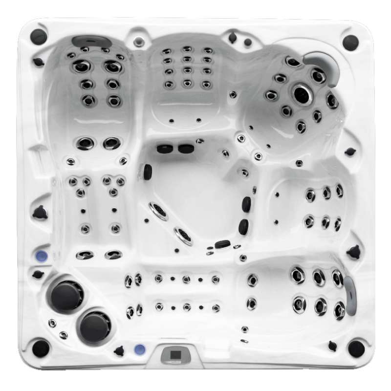 Fox Spa Eclipse Whirlpool DRE2700-2CL für 5 Personen ca. 240 x 240 x 98 cm