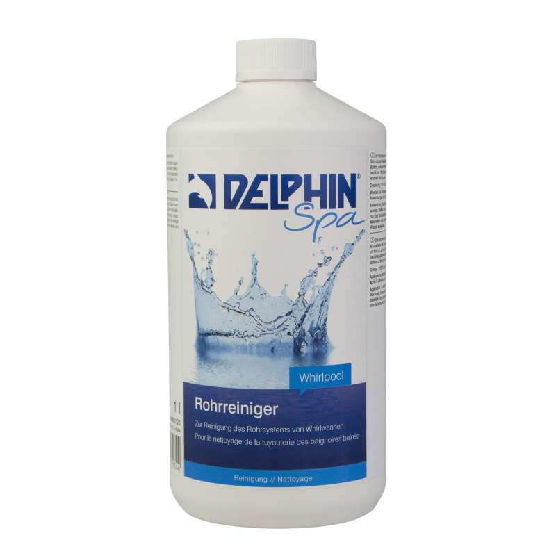 Delphin Spa Rohrreiniger 1 L Whirlwannen Rohr Reiniger für Whirlpool