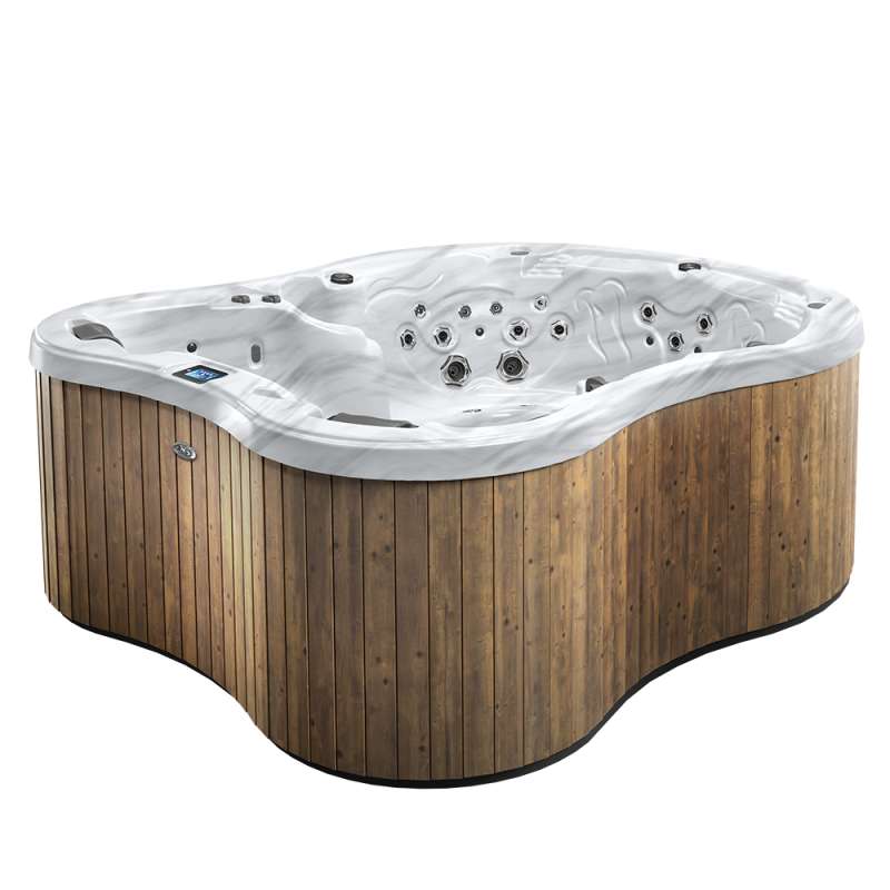 Dimension One Amore Bay Spa Whirlpool für 7 Personen 234 x 275 x 103 cm inkl. Isotherm-Abdeckung