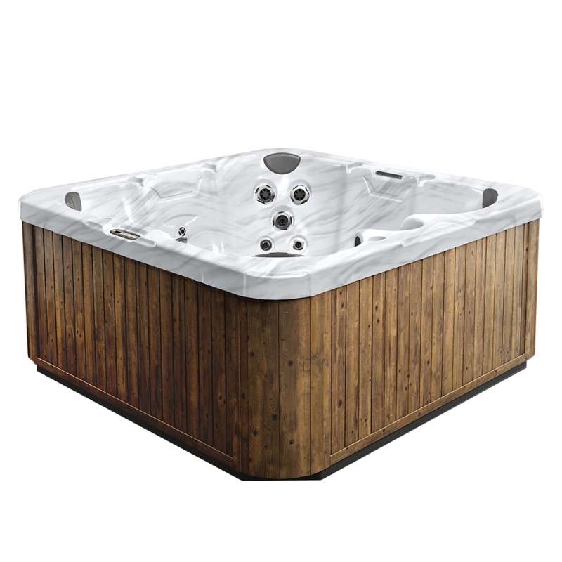 Dimension One Breeze Spa Whirlpool für 7 Personen 213 x 213 x 91 cm inkl. Isotherm-Abdeckung