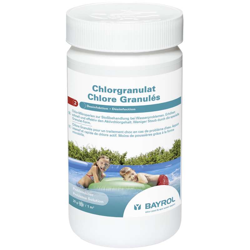 Bayrol Chlorgranulat 1 kg Chlor Mikro Kugeln Schwimmbadpflege Poolpflege 1133105