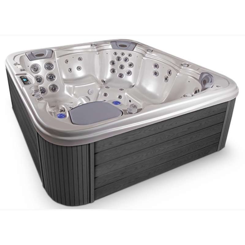 Wellis Kilimanjaro Standard Whirlpool Outdoor Außenwhirlpool für 6 Personen inkl. Thermoabdeckung