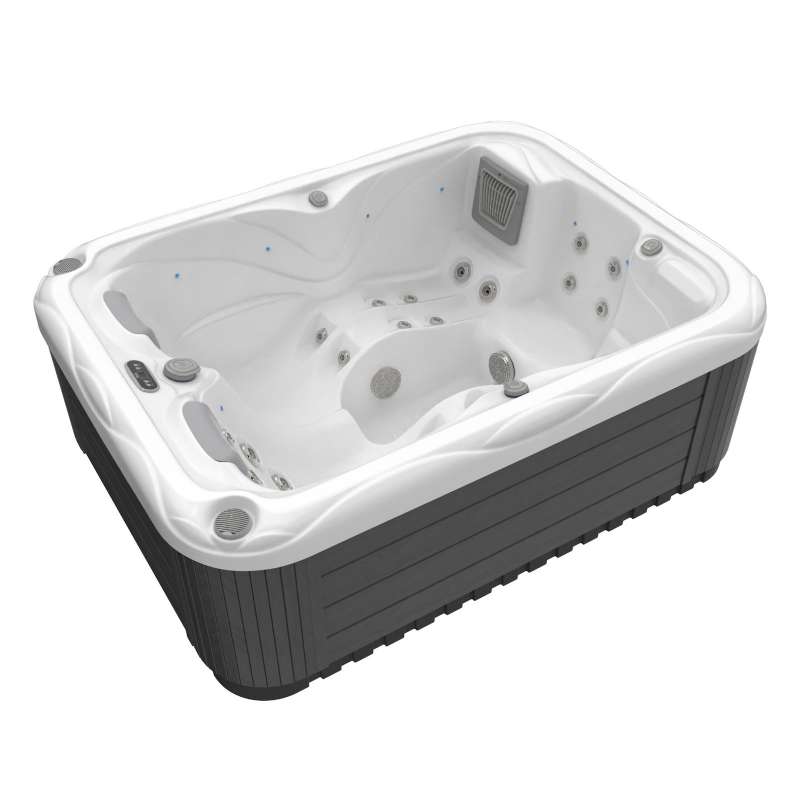 Wellis Firenze Life Whirlpool Außenwhirlpool 213x160x75cm für 3 Personen inkl. Thermocover