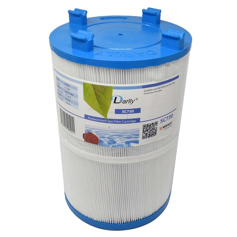 Darlly SC730 Filter Ersatzfilter Lamellenfilter für Dimension One Spas Whirlpool