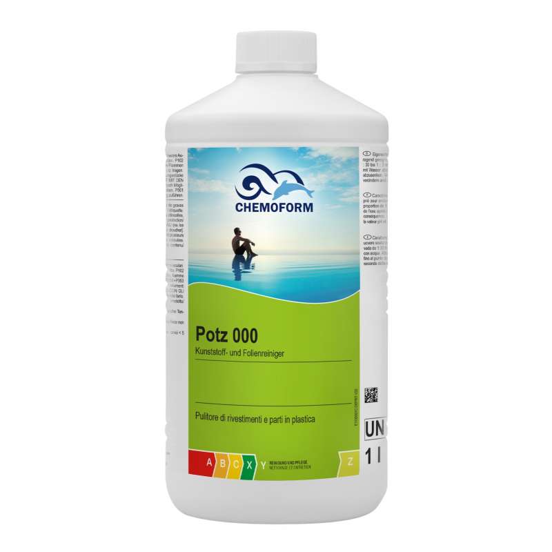 Chemoform Potz 000 1 l Kunststoff‑ und Folienreiniger bei Verschmutzungen