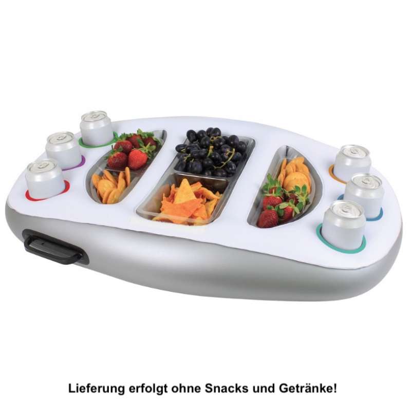 Life Deluxe Floating Spa Bar aufblasbare Minibar Whirlpool Bar Tisch Ablage