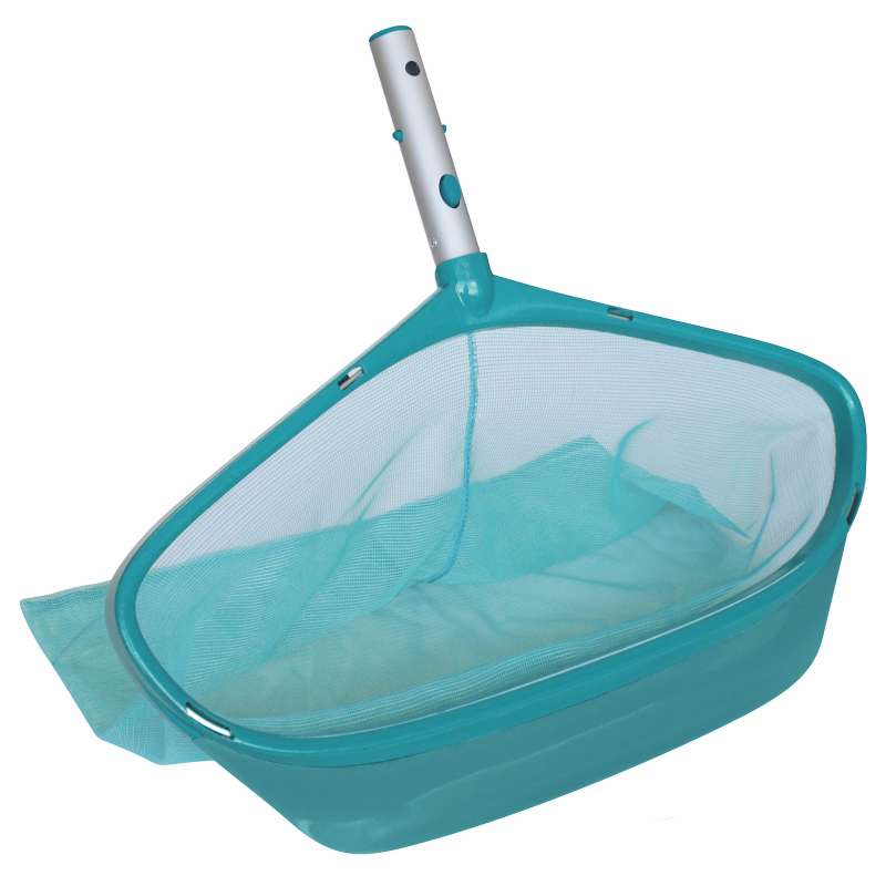 Bayrol Bodenkescher Aluminium Polypropylen Laubkescher Pool Schwimmbad