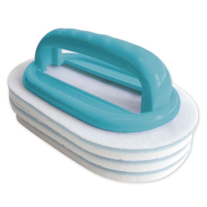 Bayrol Handbürste mit austauschbaren Reinigungspads Schwimmbadpflege 411009