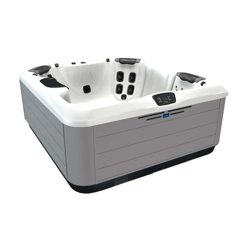 Villeroy & Boch Whirlpool R6L Snow Stone Grey Comfort Line für 5 Personen