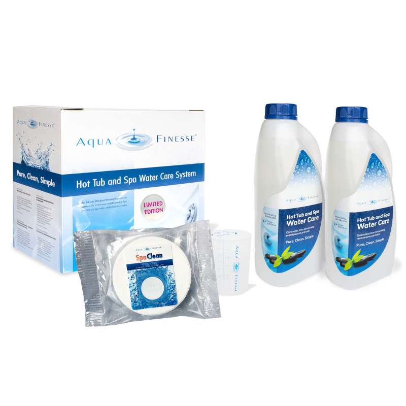 AquaFinesse Wasserpflege Whirlpool Limited Edition + Gratis SpaClean-Tablette