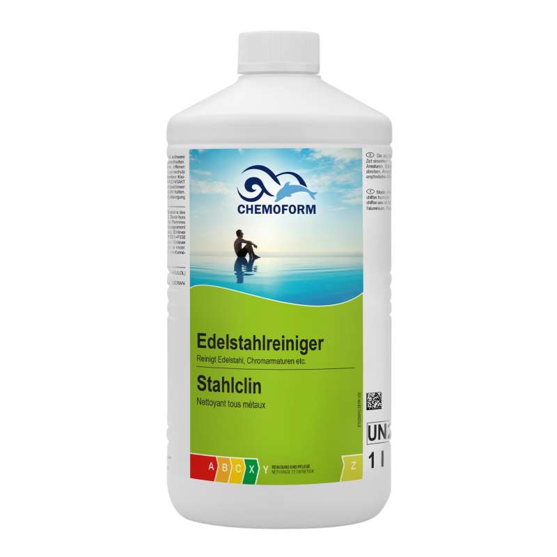 Chemoform Edelstahlreiniger 1 l Stahlicin gegen Flugrost und Verschmutzungen