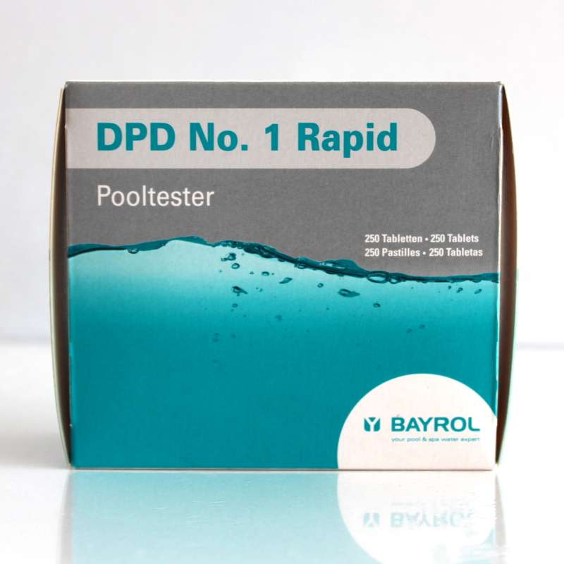 Bayrol DPD No. 1 Rapid Tabletten für Pooltester Chlorwert 250 Tabletten