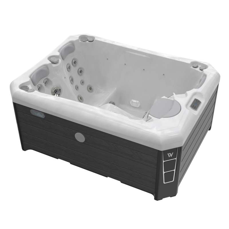 Wellis Manhattan Life Whirlpool Außenwhirlpool 201x153x85cm für 3 Personen inkl. Thermocover