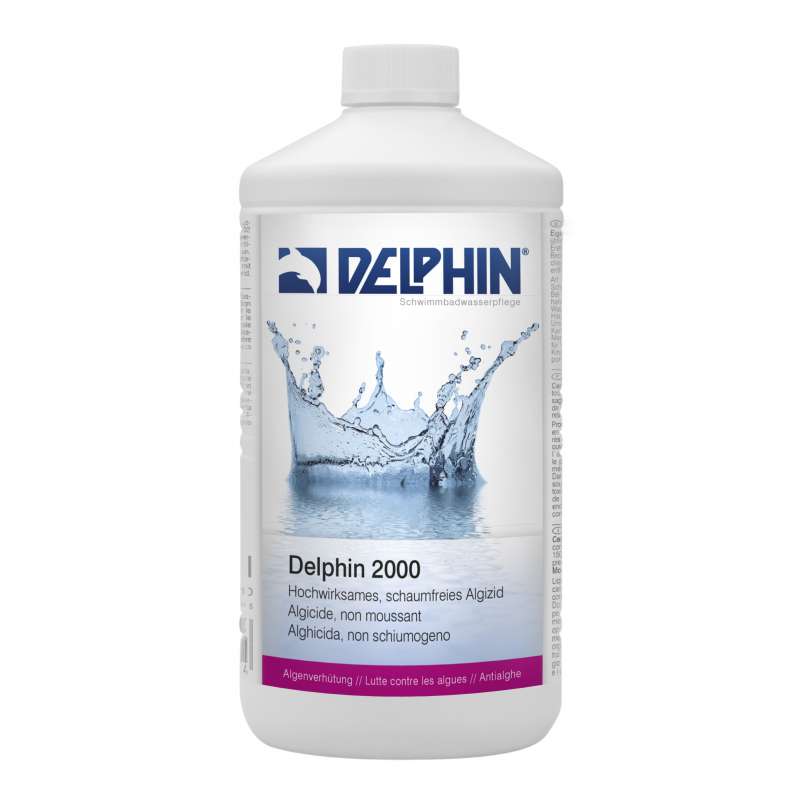 Delphin 2000 Algenverhütung 1 L schaumfreies Algizid Algenvernichter 0617001D