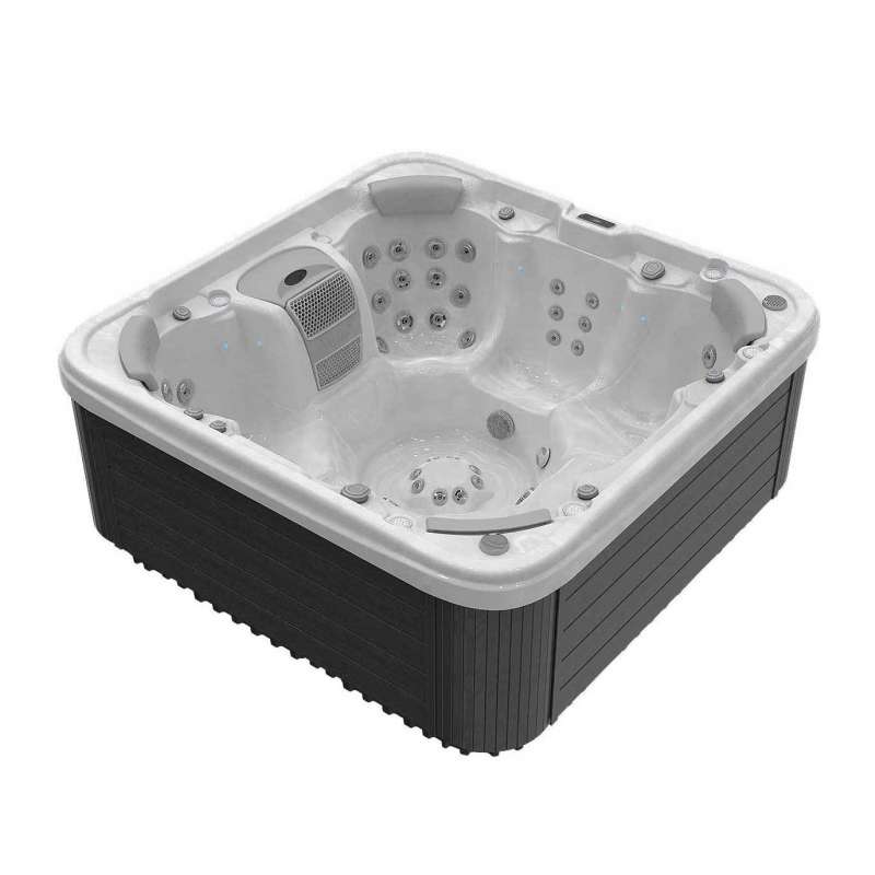 Wellis Vienna Life Whirlpool Außenwhirlpool 230x230x90cm für 7 Personen inkl. Thermocover