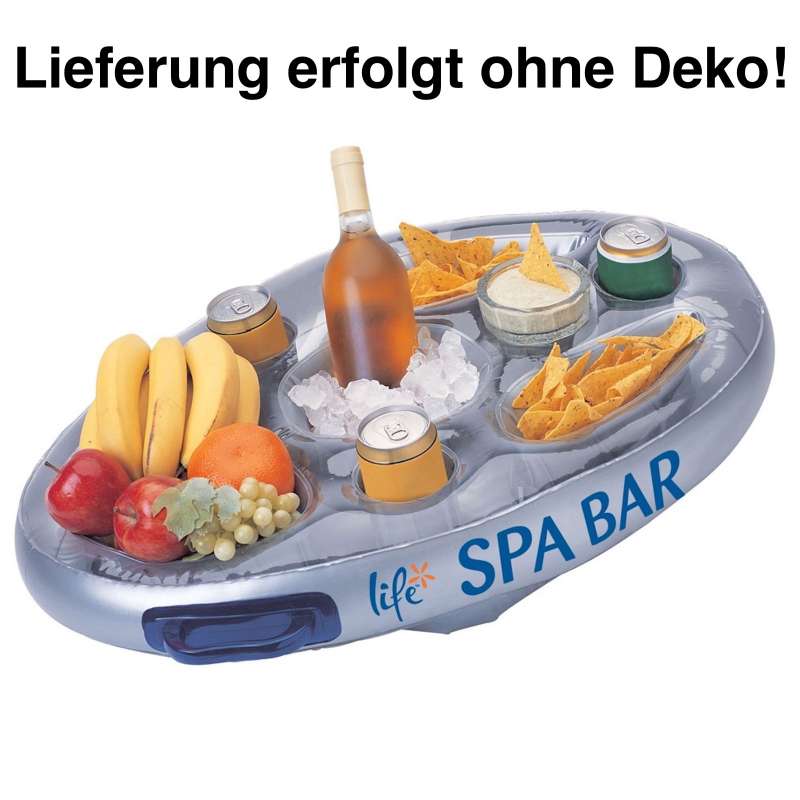 Life Spa Bar aufblasbare Minibar Whirlpool Tisch für Getränke und Snacks